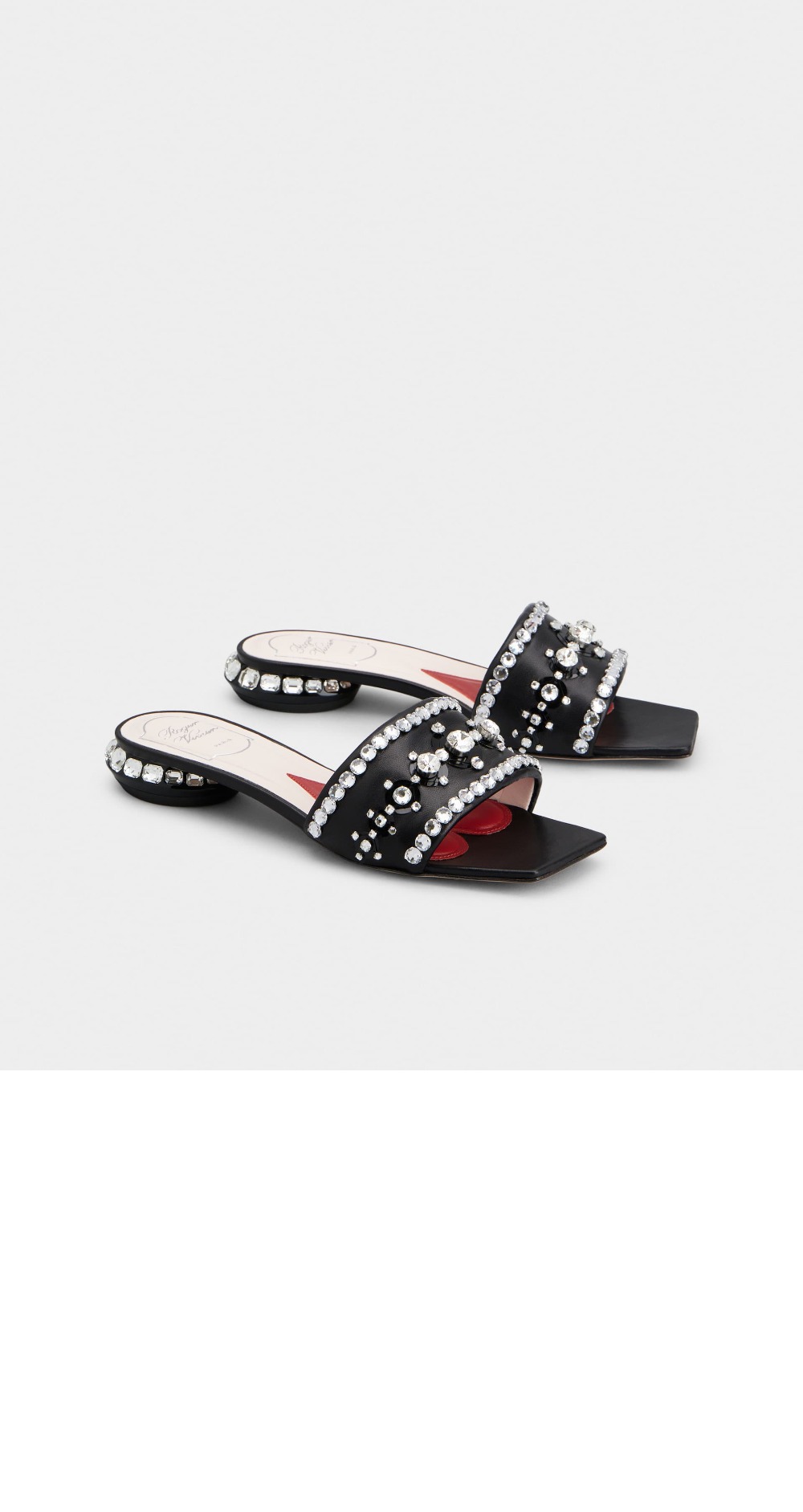 미러급레플리카사이트 | 명품레플리카 전문 쇼핑몰  | 퍼스트원 - 주얼 힐 가죽 뮬 6913 > 로저비비에