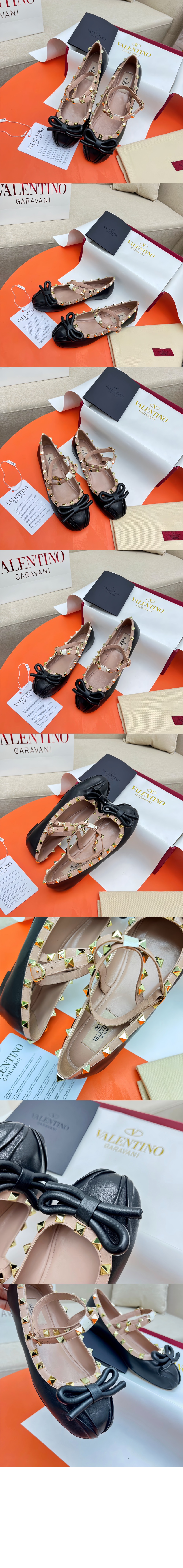 미러급레플리카사이트 | 명품레플리카 전문 쇼핑몰  | 퍼스트원 - 나파 가죽 락스터드 발레리나 > 발렌티노