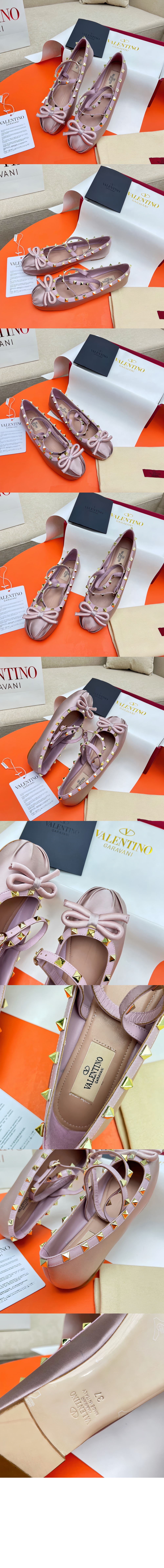 미러급레플리카사이트 | 명품레플리카 전문 쇼핑몰  | 퍼스트원 - 나파 가죽 락스터드 발레리나 > 발렌티노