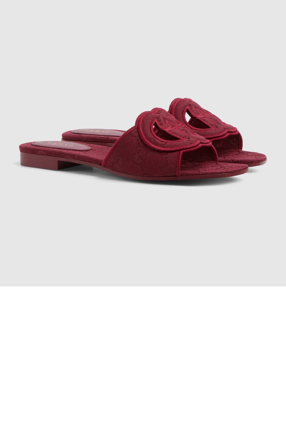 미러급레플리카사이트 | 명품레플리카 전문 쇼핑몰  | 퍼스트원 - 인터로킹 G 슬라이드 샌들 790447 > 구찌