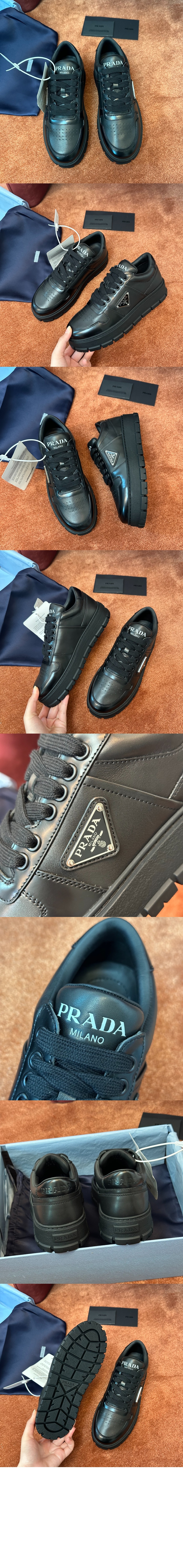 미러급레플리카사이트 | 명품레플리카 전문 쇼핑몰  | 퍼스트원 - 가죽 스니커즈 2EG452 > 프라다