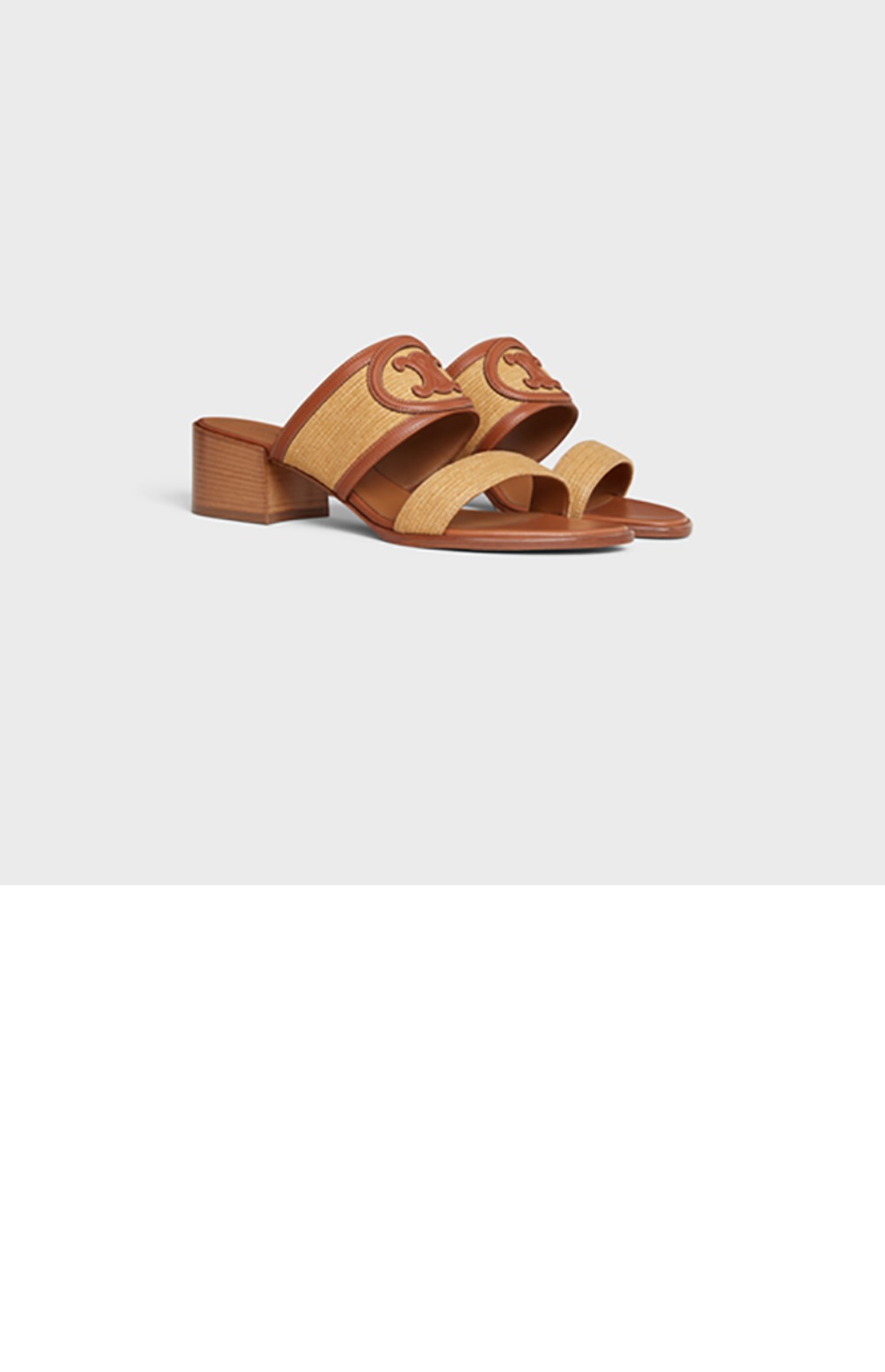 미러급레플리카사이트 | 명품레플리카 전문 쇼핑몰  | 퍼스트원 - 아폴린 라피아 카프스킨 뮬 샌들 359902 > 셀린느