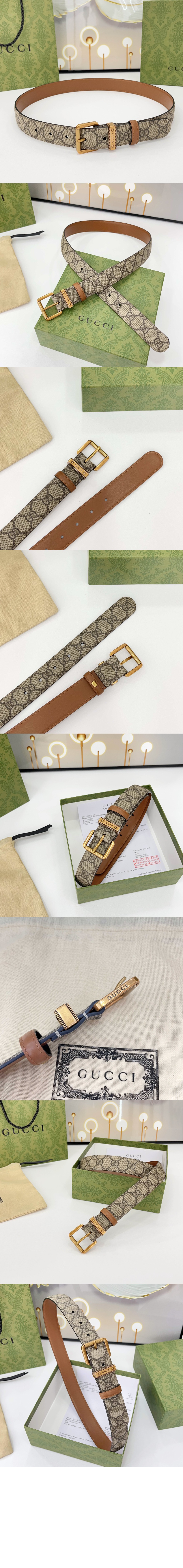 미러급레플리카사이트 | 명품레플리카 전문 쇼핑몰  | 퍼스트원 - GG 엠블렘 벨트 822150 > 구찌