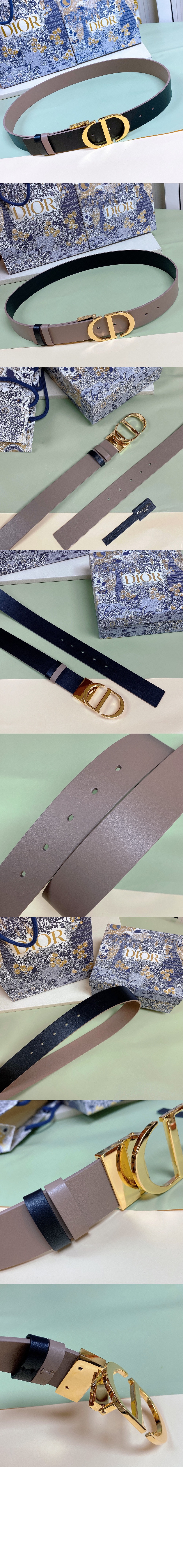 미러급레플리카사이트 | 명품레플리카 전문 쇼핑몰  | 퍼스트원 - 30 Montaigne 리버서블 벨트 B0447 > 디올