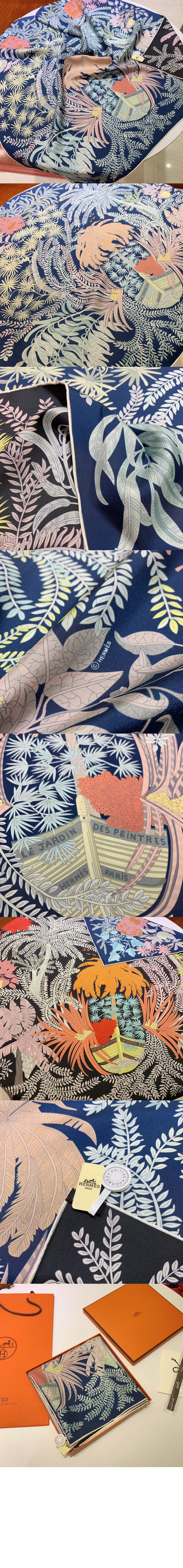 미러급레플리카사이트 | 명품레플리카 전문 쇼핑몰  | 퍼스트원 - Le Jardin des Peintres 더블 페이스 스카프 90 > 에르메스