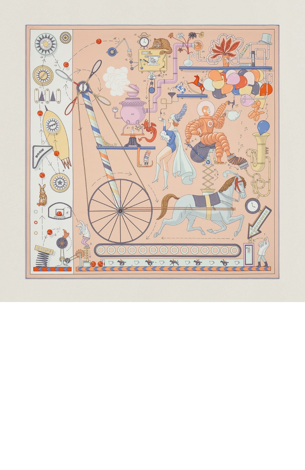 미러급레플리카사이트 | 명품레플리카 전문 쇼핑몰  | 퍼스트원 - Afternoon Tea for Two 스카프 90 > 에르메스