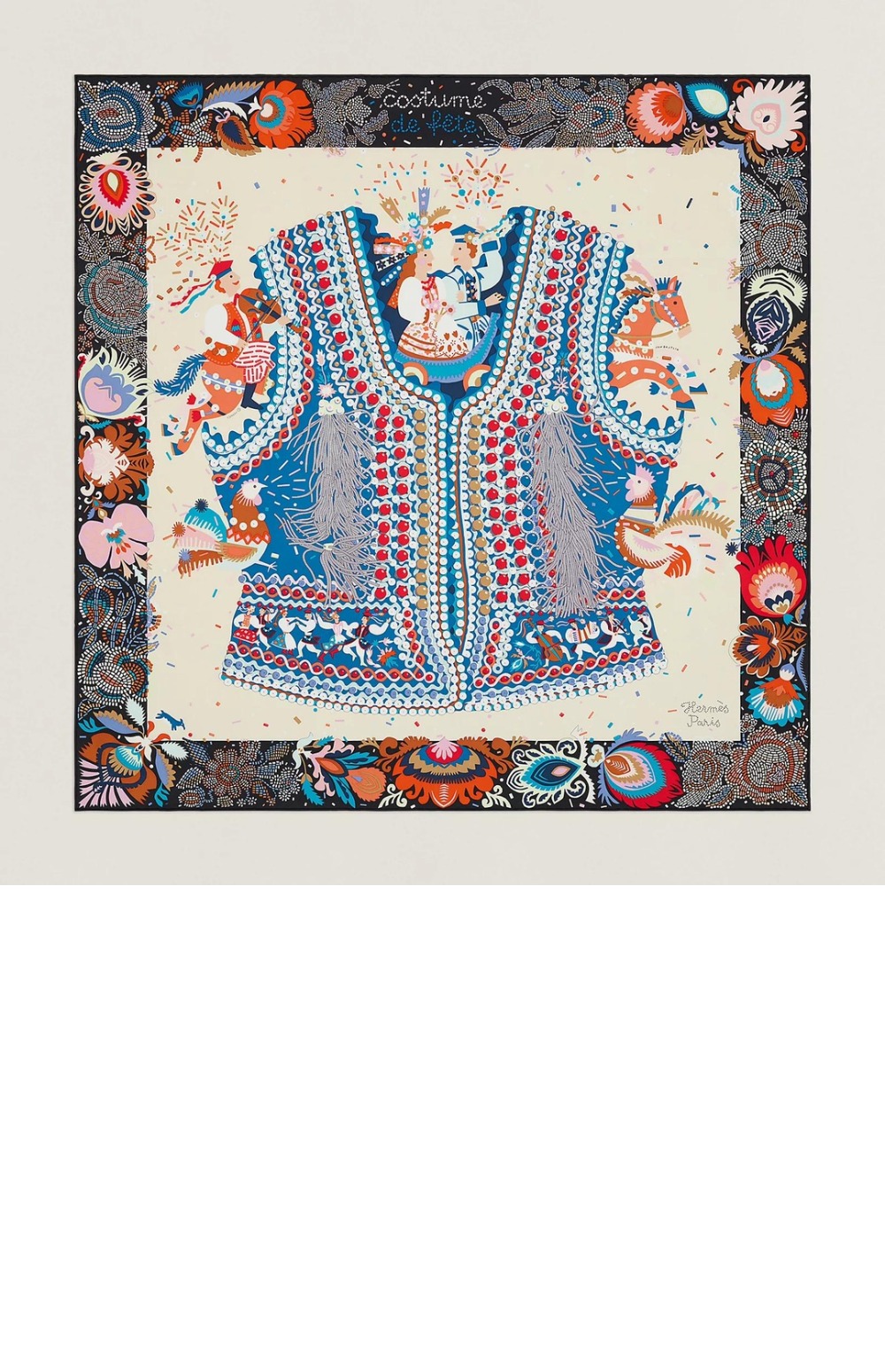 미러급레플리카사이트 | 명품레플리카 전문 쇼핑몰  | 퍼스트원 - Costume de Fete 스카프  90 > 에르메스