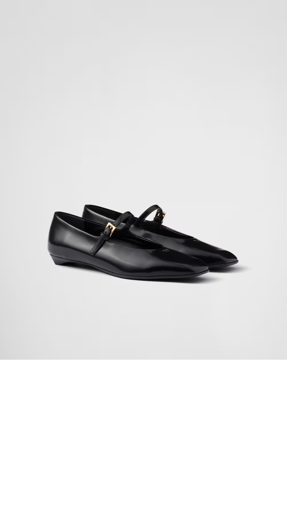 미러급레플리카사이트 | 명품레플리카 전문 쇼핑몰  | 퍼스트원 - 브러쉬드 레더 메리 제인 발레리나 1F826N > 프라다