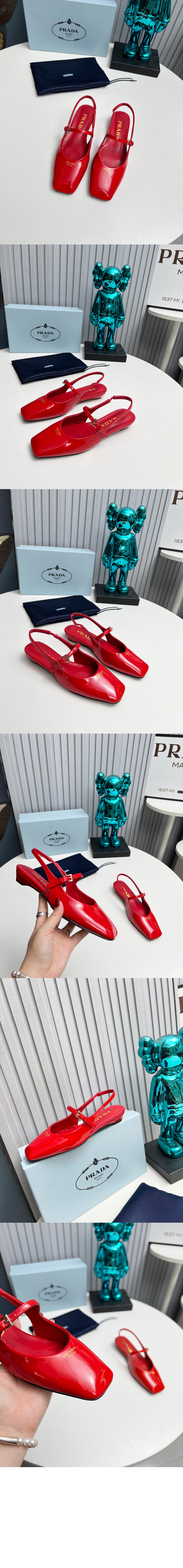 미러급레플리카사이트 | 명품레플리카 전문 쇼핑몰  | 퍼스트원 - 페이턴트 가죽 백스트랩 1F828N > 프라다