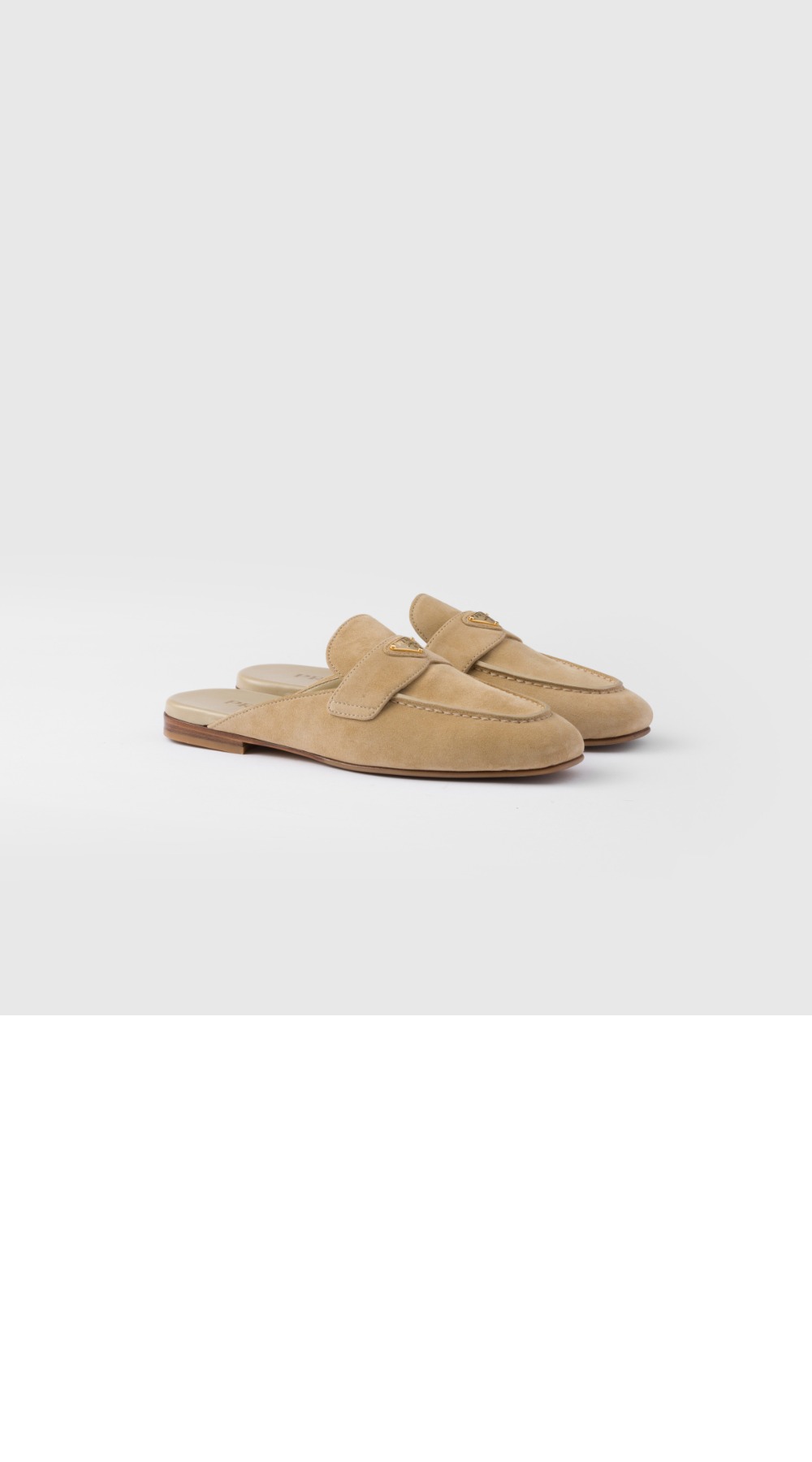 미러급레플리카사이트 | 명품레플리카 전문 쇼핑몰  | 퍼스트원 - 스웨이드 슬리퍼 1D766N > 프라다