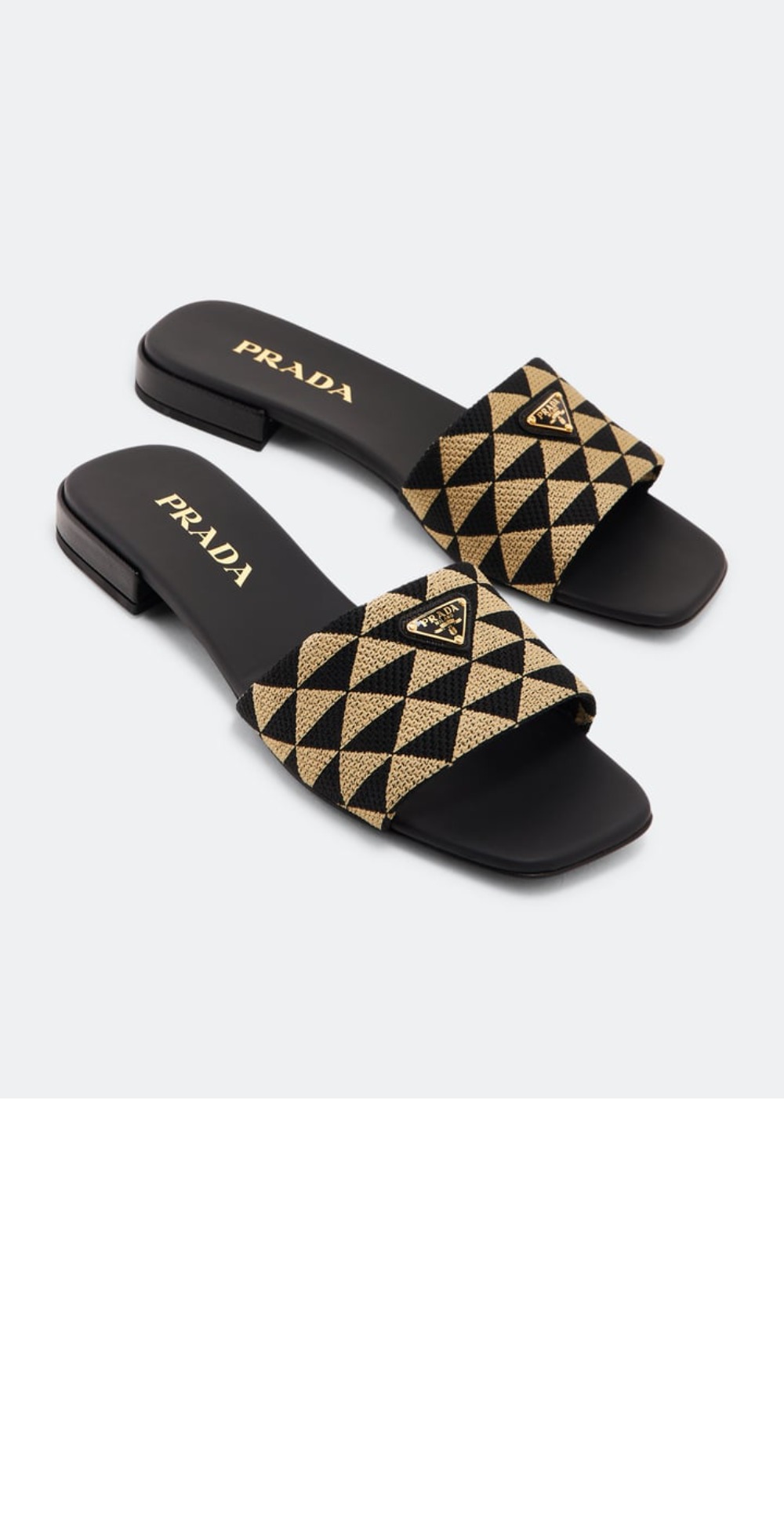 미러급레플리카사이트 | 명품레플리카 전문 쇼핑몰  | 퍼스트원 - 자수 패브릭 샌들 1XX637 > 프라다