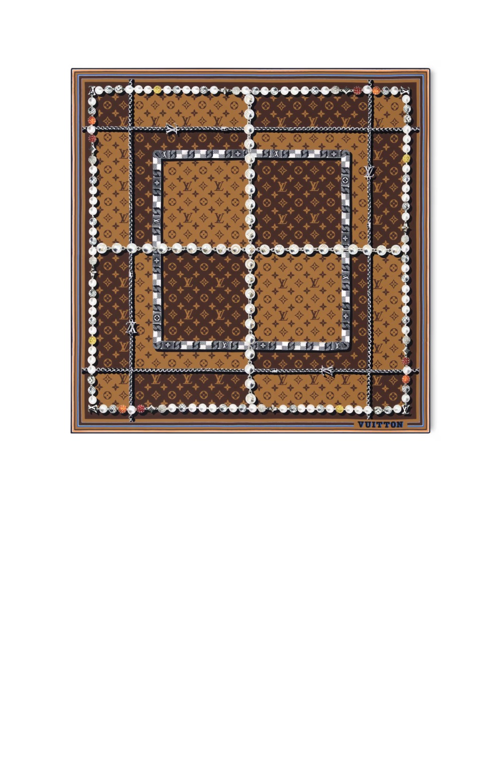 미러급레플리카사이트 | 명품레플리카 전문 쇼핑몰  | 퍼스트원 - 댄디 모노그램 (Dandy Monogram) 실크 스퀘어 M94848 > 루이비통