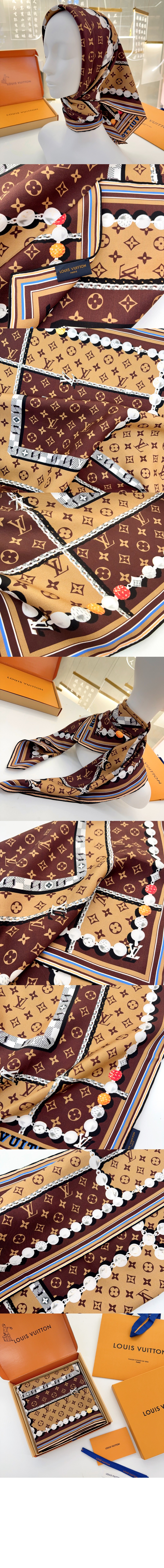 미러급레플리카사이트 | 명품레플리카 전문 쇼핑몰  | 퍼스트원 - 댄디 모노그램 (Dandy Monogram) 실크 스퀘어 M94848 > 루이비통