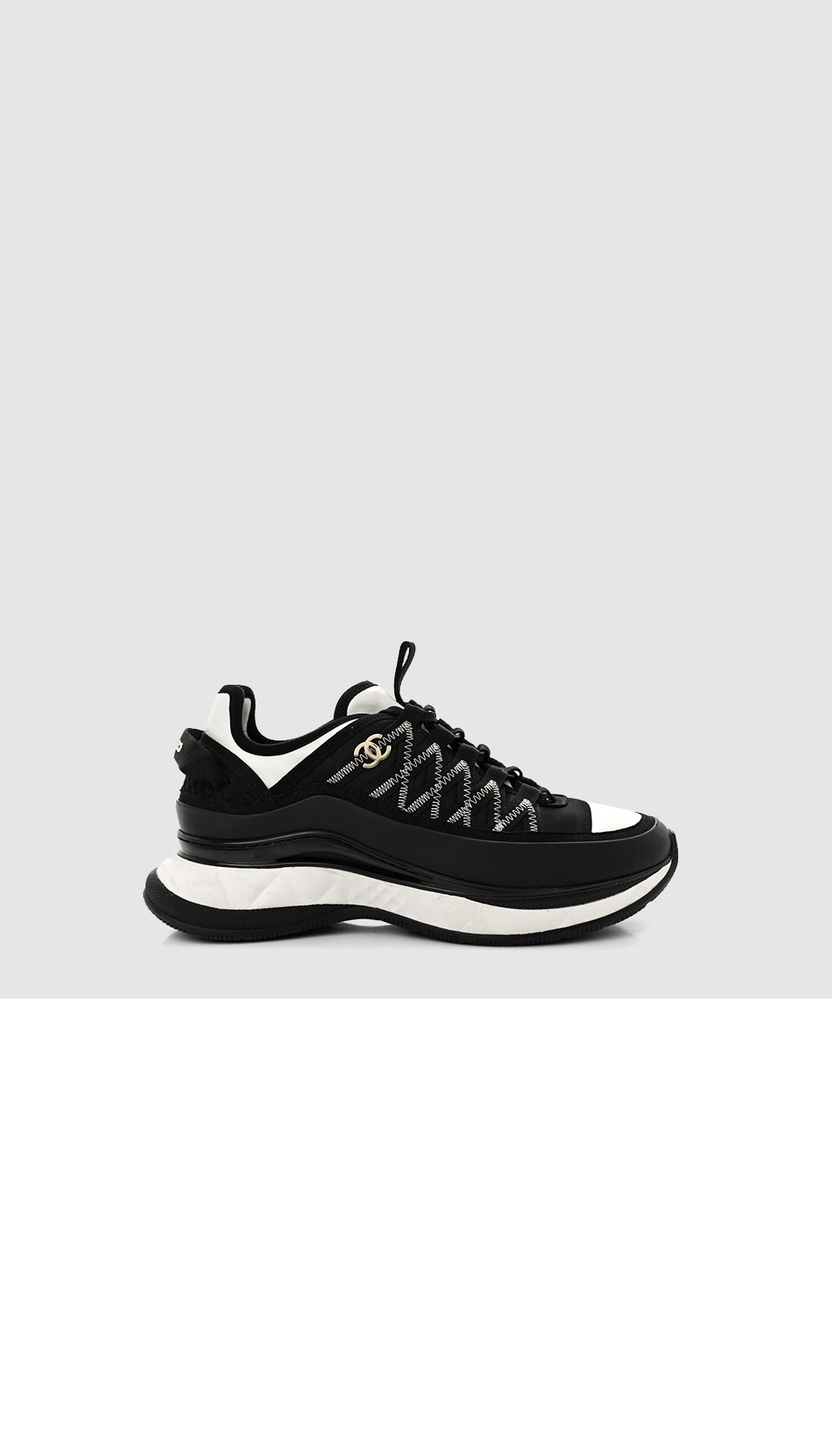 미러급레플리카사이트 | 명품레플리카 전문 쇼핑몰  | 퍼스트원 - 가죽 스니커즈 G46009 > 샤넬