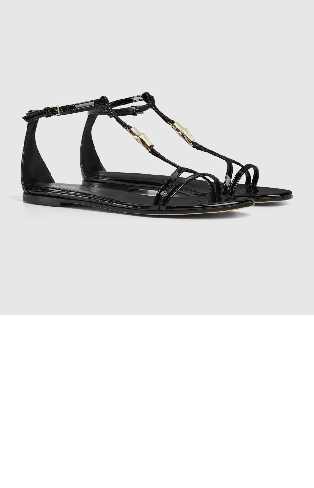 미러급레플리카사이트 | 명품레플리카 전문 쇼핑몰  | 퍼스트원 - 끈 샌들 뱀부 가죽 835737 > 구찌