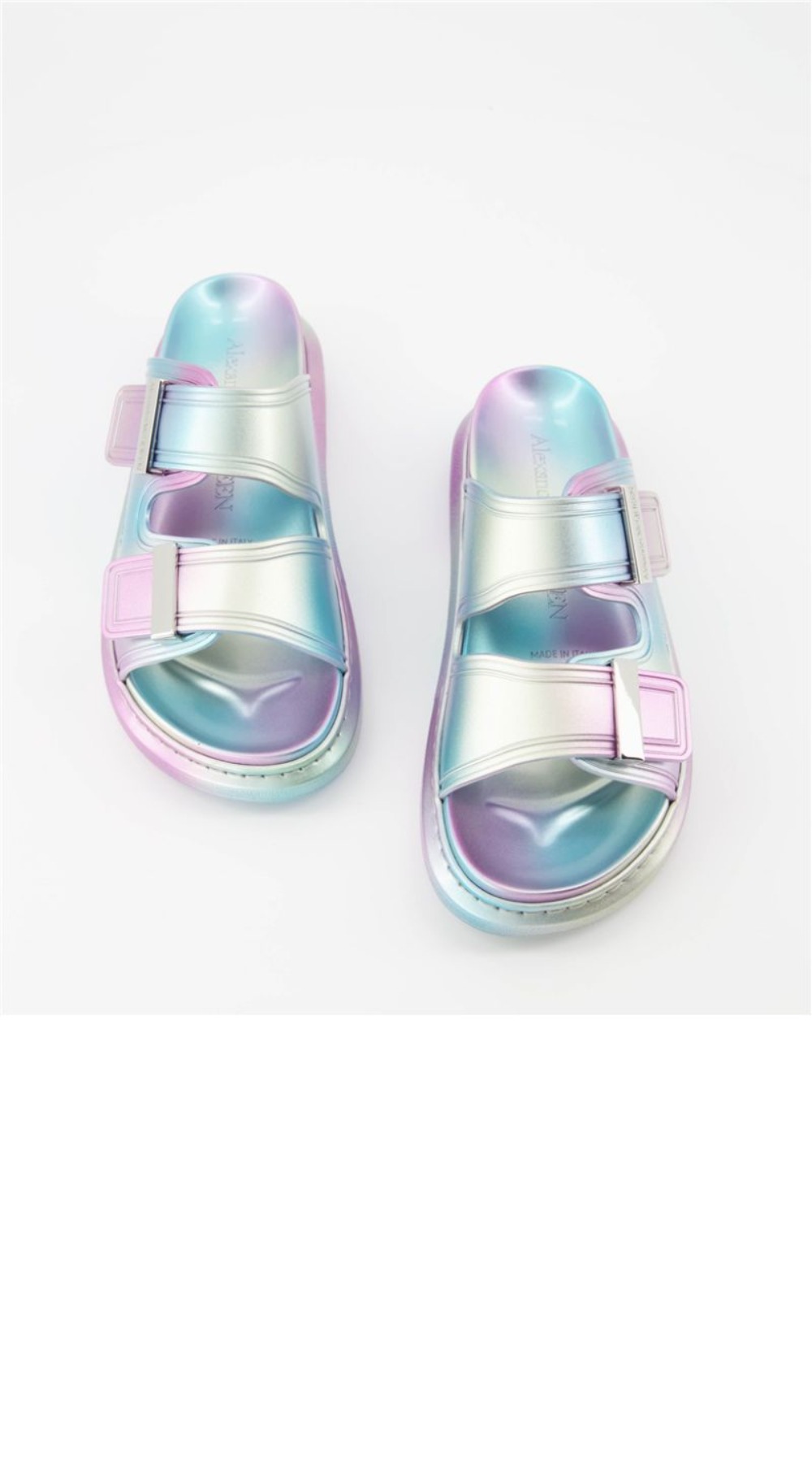 미러급레플리카사이트 | 명품레플리카 전문 쇼핑몰  | 퍼스트원 - 하이브리드 이리데슨트 버클 샌들 697095 > 알렉산더맥퀸