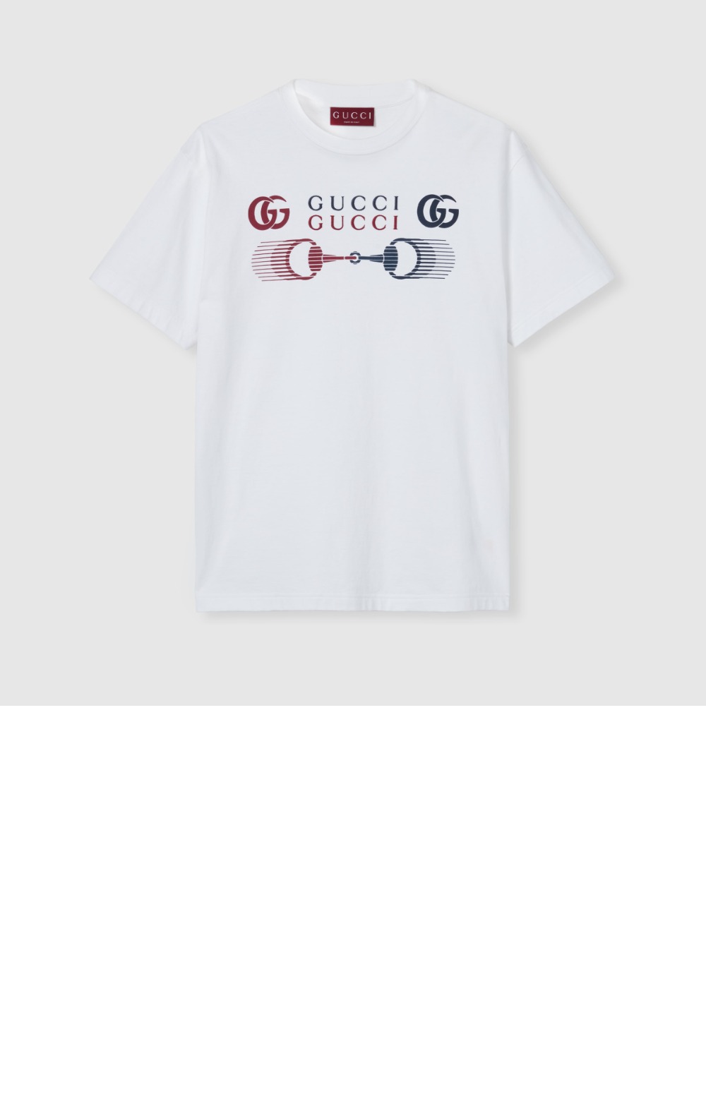 미러급레플리카사이트 | 명품레플리카 전문 쇼핑몰  | 퍼스트원 - 프린트 코튼 저지 티셔츠 > 구찌