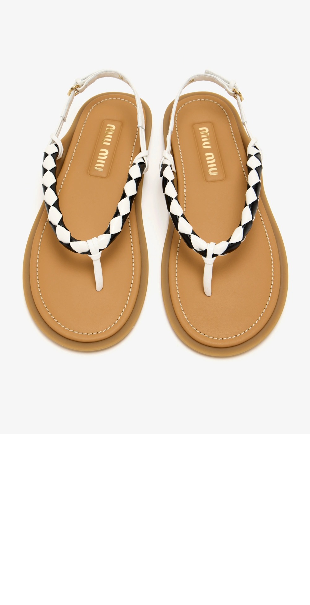 미러급레플리카사이트 | 명품레플리카 전문 쇼핑몰  | 퍼스트원 - 가죽 스트랩 샌들 5Y408E > 미우미우