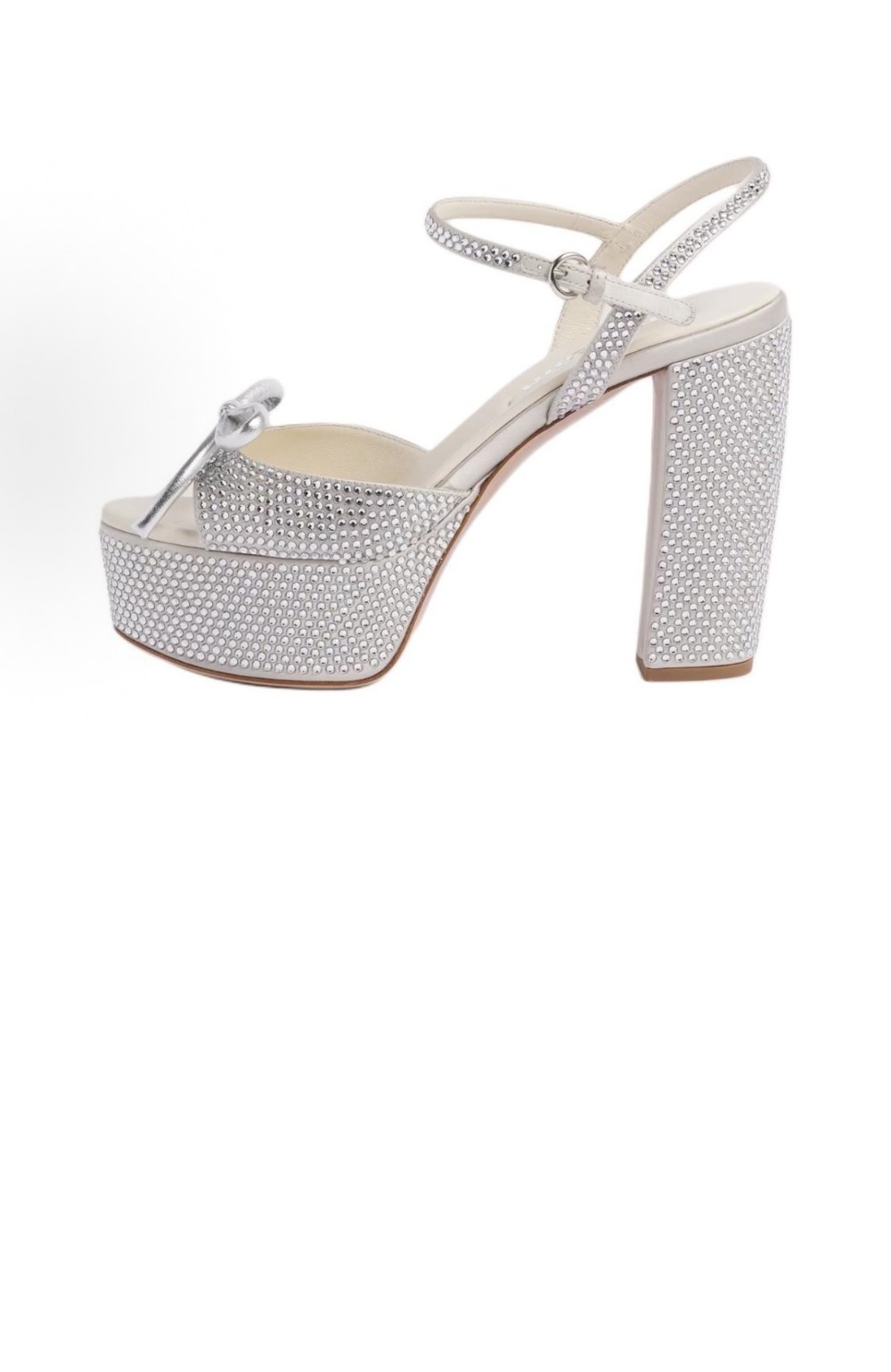 미러급레플리카사이트 | 명품레플리카 전문 쇼핑몰  | 퍼스트원 - 크리스털 장식 플랫폼 샌들 5XP908 > 미우미우