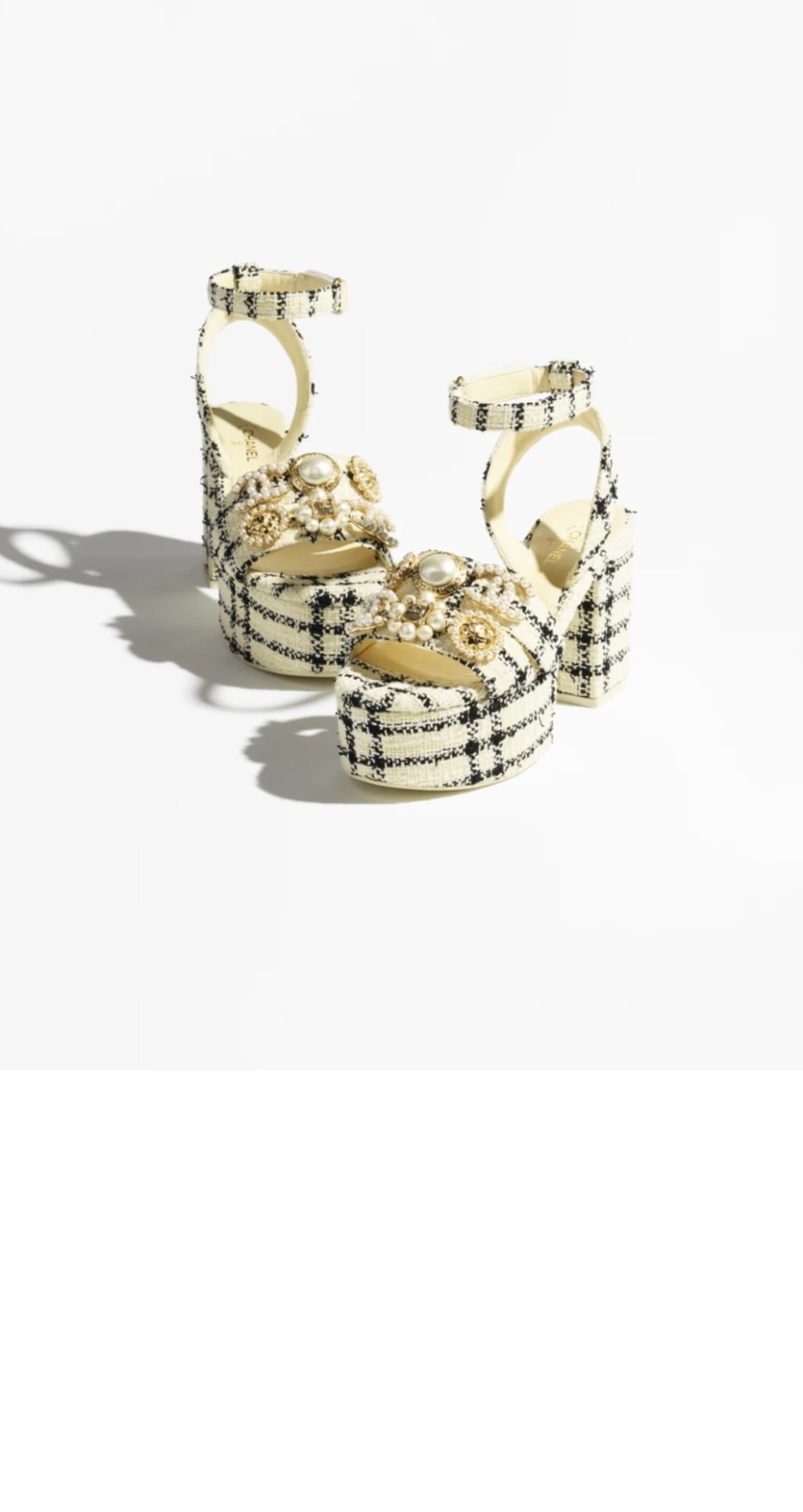 미러급레플리카사이트 | 명품레플리카 전문 쇼핑몰  | 퍼스트원 - 트위드 샌들 G46423 > 샤넬