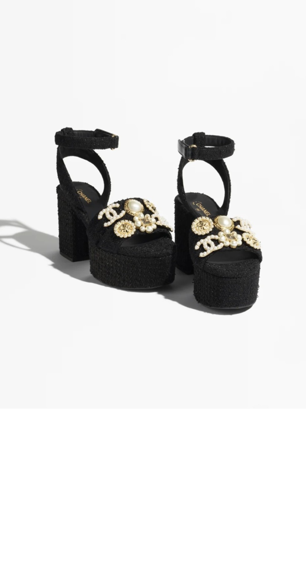 미러급레플리카사이트 | 명품레플리카 전문 쇼핑몰  | 퍼스트원 - 트위드 샌들 G46423 > 샤넬