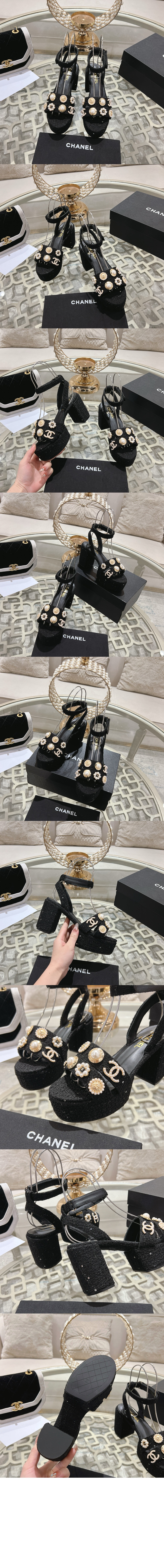 미러급레플리카사이트 | 명품레플리카 전문 쇼핑몰  | 퍼스트원 - 트위드 샌들 G46423 > 샤넬