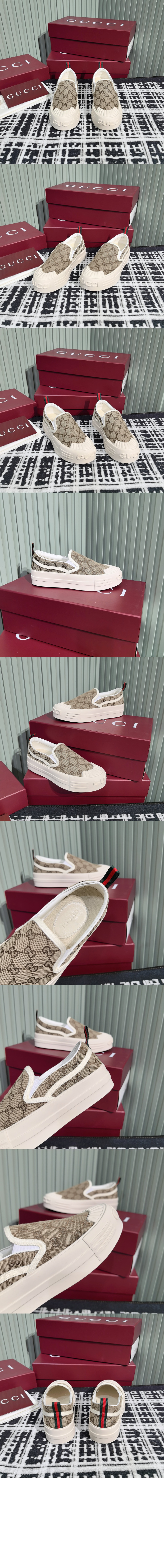 미러급레플리카사이트 | 명품레플리카 전문 쇼핑몰  | 퍼스트원 - 슬립온 스니커즈 836059 > 구찌