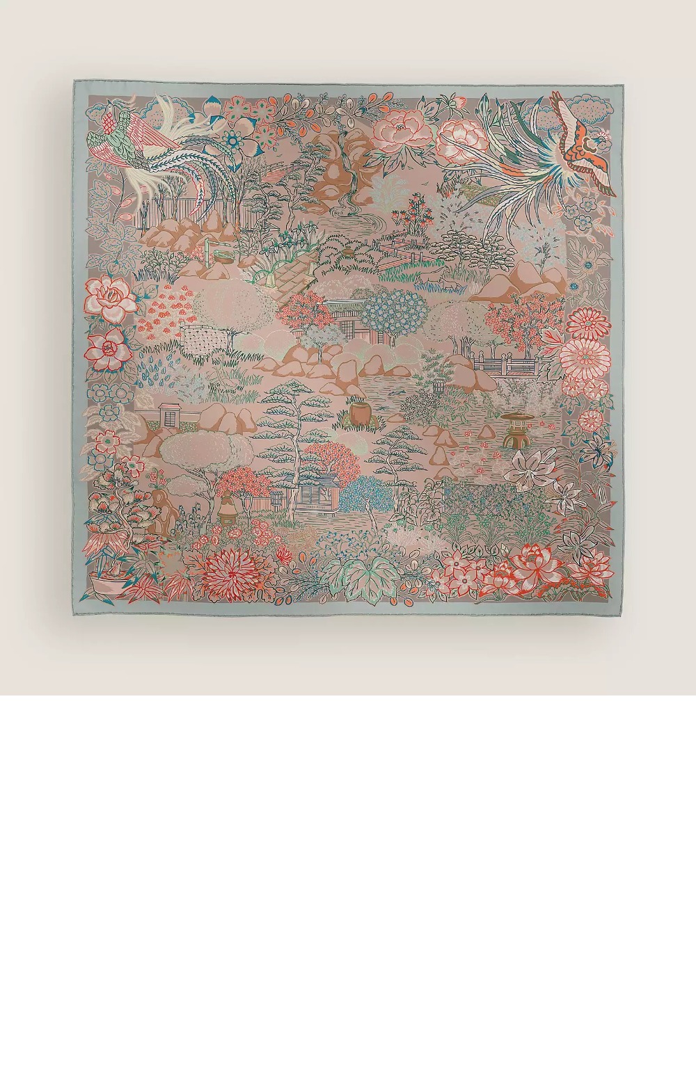 미러급레플리카사이트 | 명품레플리카 전문 쇼핑몰  | 퍼스트원 - Mille Feuilles de Soie 더블 페이스 스카프 90 > 에르메스