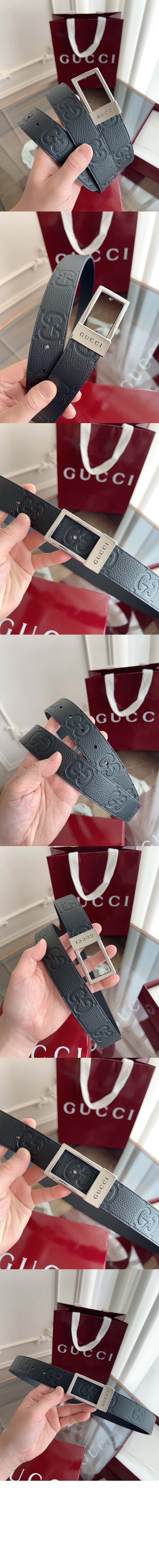 미러급레플리카사이트 | 명품레플리카 전문 쇼핑몰  | 퍼스트원 - 렉탱글 버클 포함 리버시블 벨트 ‎820724 > 구찌