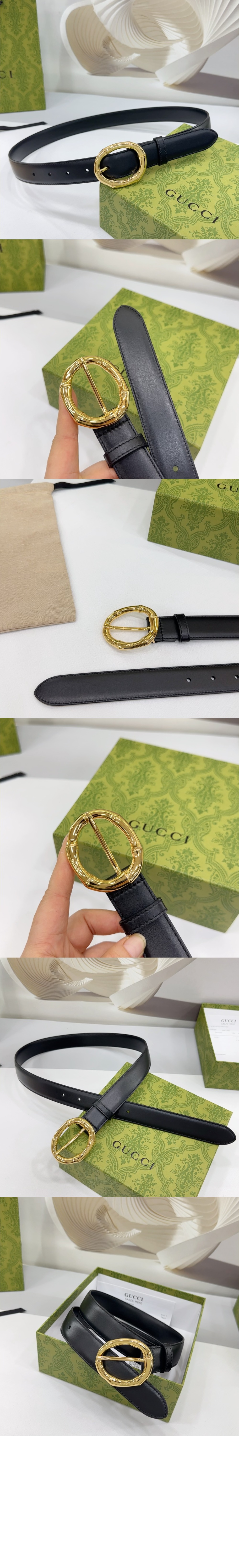 미러급레플리카사이트 | 명품레플리카 전문 쇼핑몰  | 퍼스트원 - 대나무 원형 버클 벨트 828270 > 구찌