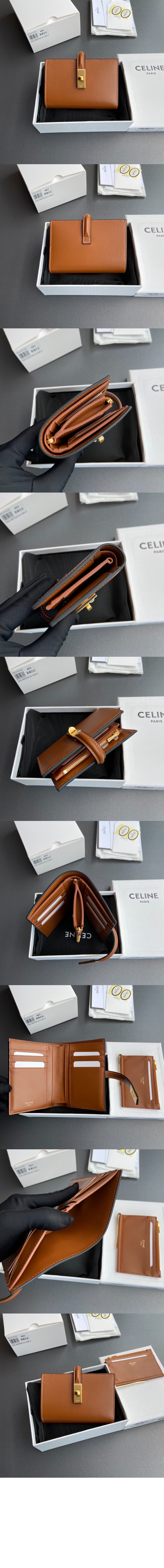 미러급레플리카사이트 | 명품레플리카 전문 쇼핑몰  | 퍼스트원 - 새틴 송아지 가죽 동전 지갑 10M483 > 셀린느