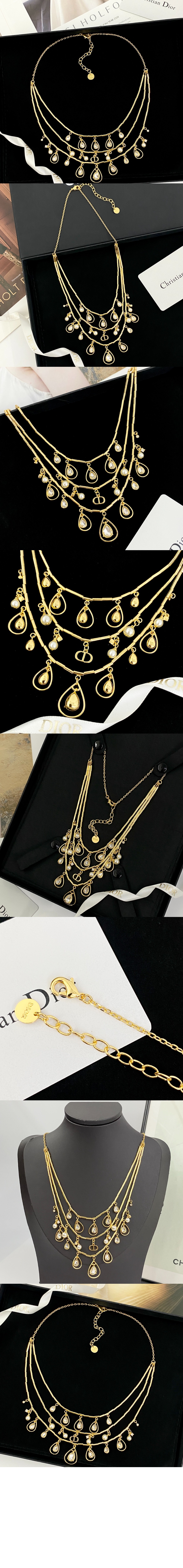 미러급레플리카사이트 | 명품레플리카 전문 쇼핑몰  | 퍼스트원 - D-Drop 목걸이  N3351 > 디올