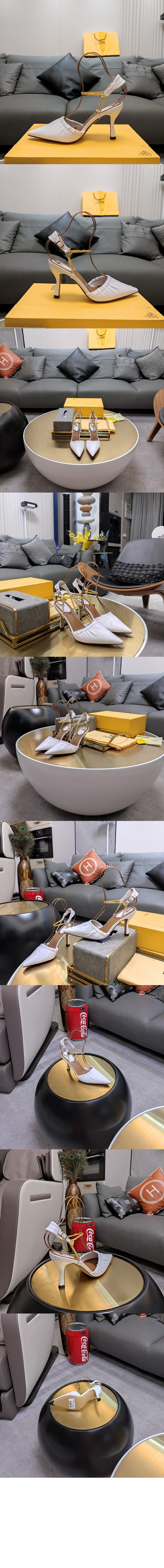 미러급레플리카사이트 | 명품레플리카 전문 쇼핑몰  | 퍼스트원 - 가죽 미디엄 힐 뮬 8R8519 > 펜디