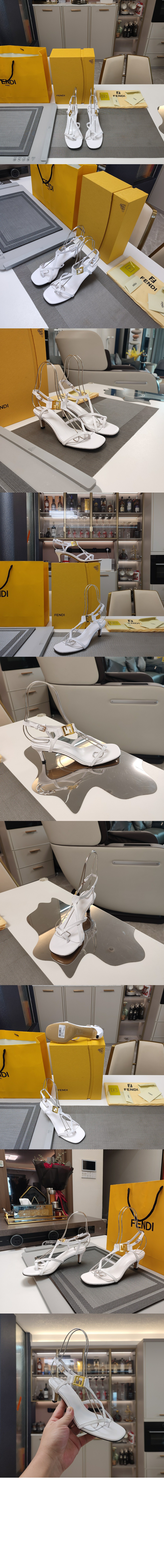 미러급레플리카사이트 | 명품레플리카 전문 쇼핑몰  | 퍼스트원 - 가죽 미디엄 힐 샌들 8X8537 > 펜디