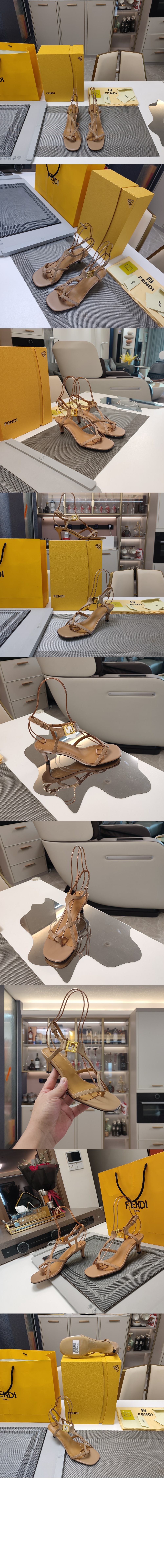 미러급레플리카사이트 | 명품레플리카 전문 쇼핑몰  | 퍼스트원 - 가죽 미디엄 힐 샌들 8X8537 > 펜디