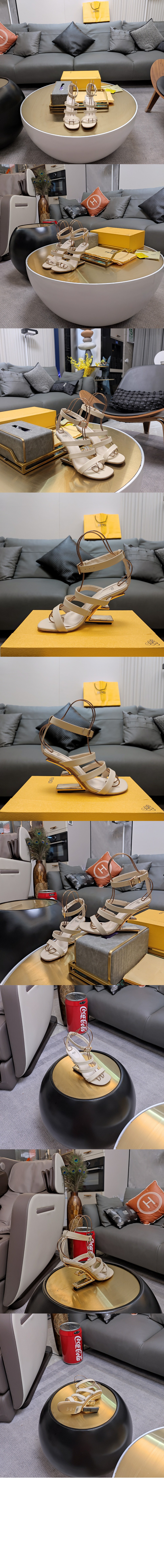 미러급레플리카사이트 | 명품레플리카 전문 쇼핑몰  | 퍼스트원 - 가죽 하이힐 샌들 8X8512 > 펜디