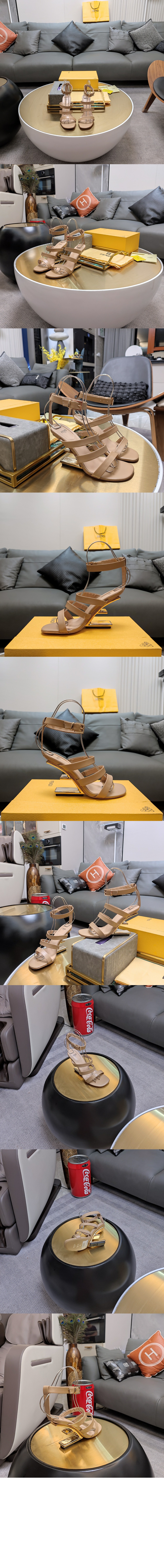 미러급레플리카사이트 | 명품레플리카 전문 쇼핑몰  | 퍼스트원 - 가죽 하이힐 샌들 8X8512 > 펜디