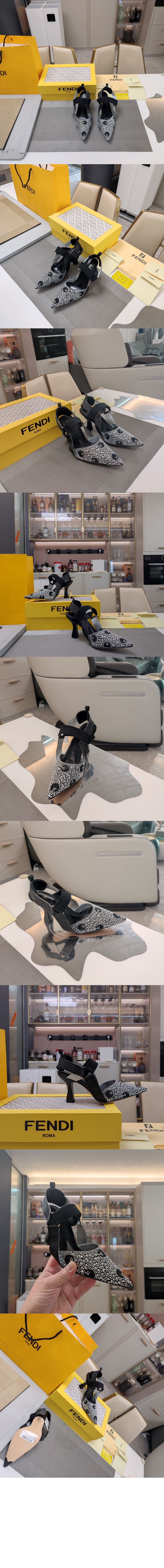 미러급레플리카사이트 | 명품레플리카 전문 쇼핑몰  | 퍼스트원 - 콜리브리 매쉬 라인스톤 하이힐 슬링백 8J8585 > 펜디