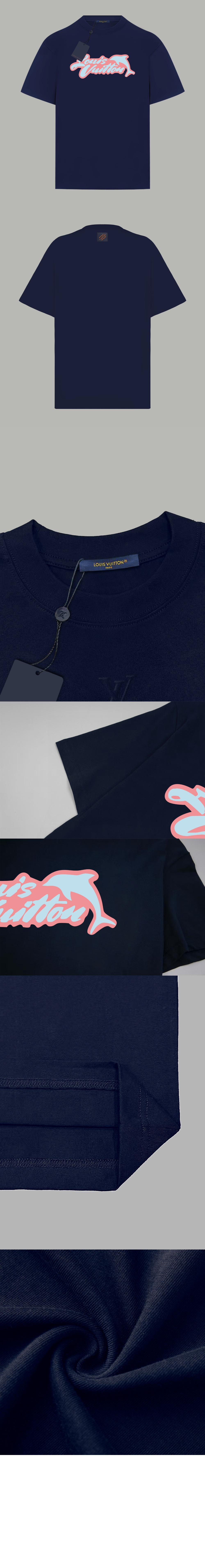 미러급레플리카사이트 | 명품레플리카 전문 쇼핑몰  | 퍼스트원 - 로고 프린트 반팔 > 루이비통