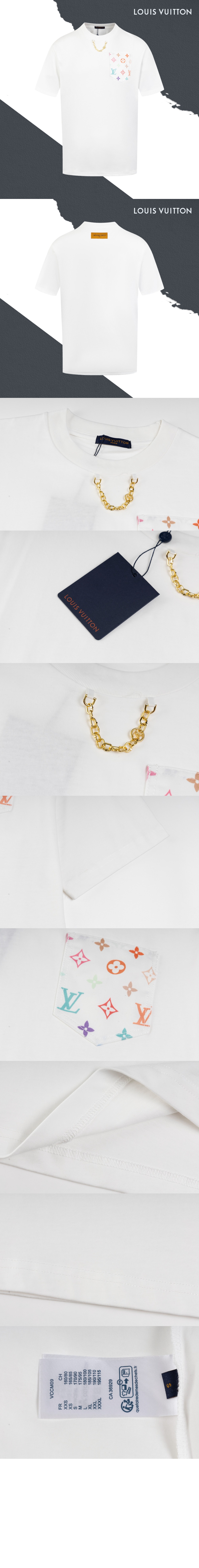 미러급레플리카사이트 | 명품레플리카 전문 쇼핑몰  | 퍼스트원 - 모노그램 포켓 티셔츠 > 루이비통