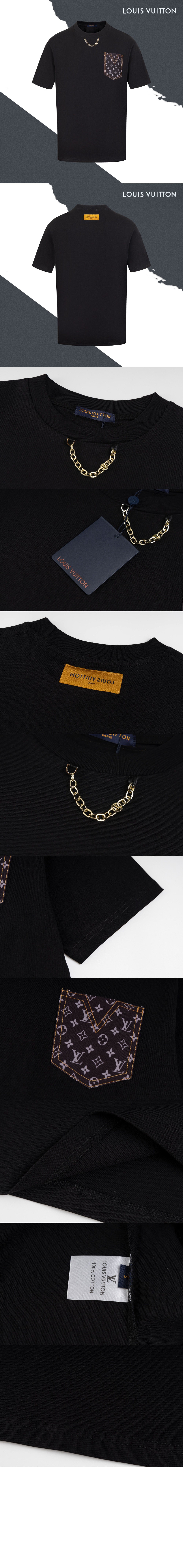 미러급레플리카사이트 | 명품레플리카 전문 쇼핑몰  | 퍼스트원 - 모노그램 포켓 티셔츠 > 루이비통