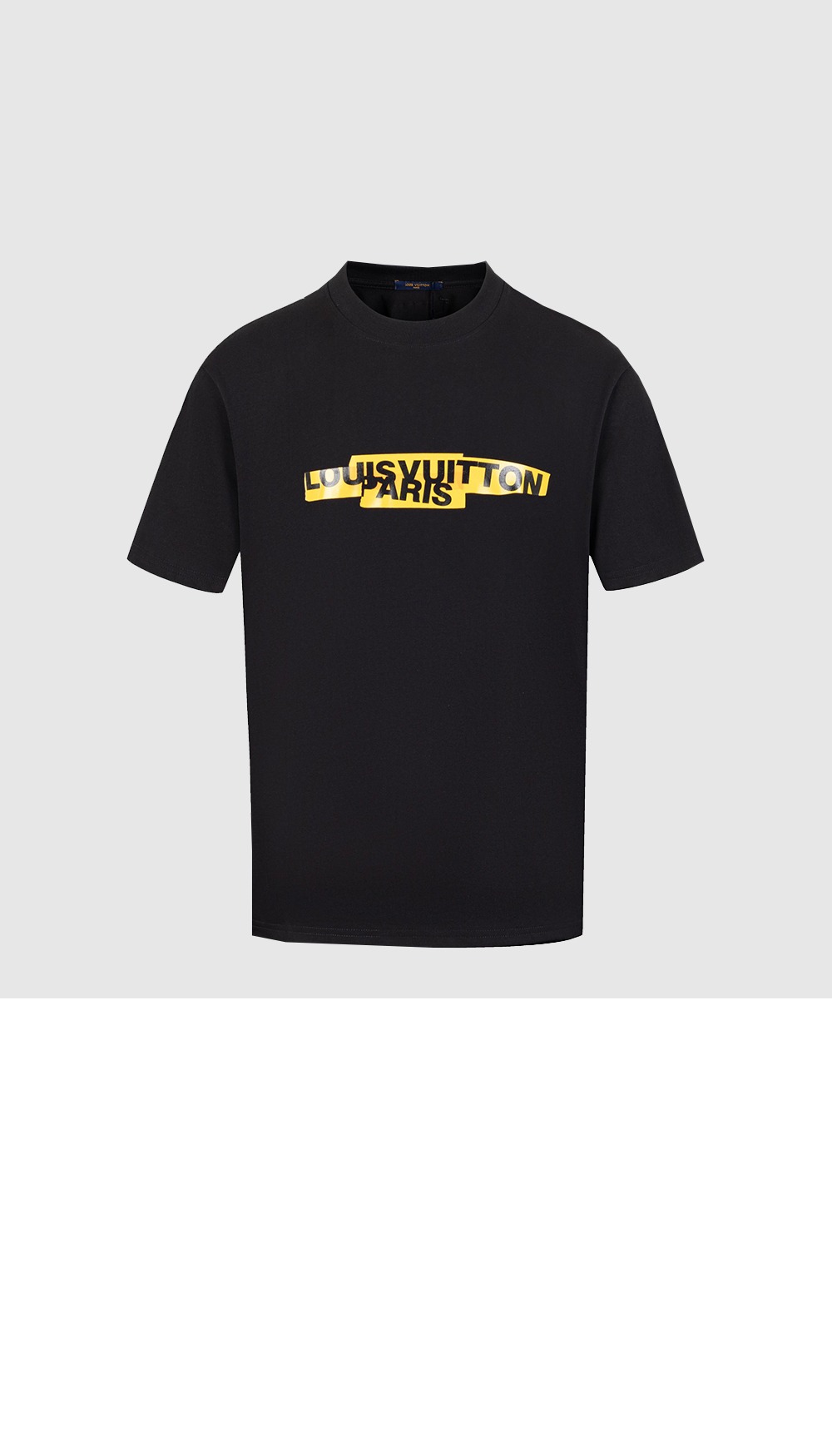 미러급레플리카사이트 | 명품레플리카 전문 쇼핑몰  | 퍼스트원 - 레터링 테이프 LV 반팔티셔츠 > 루이비통