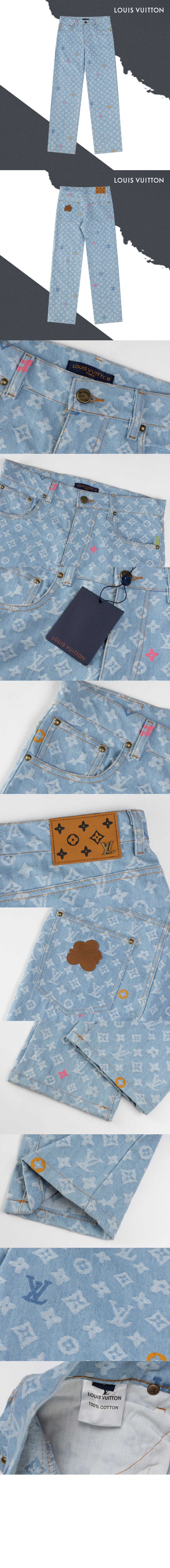 미러급레플리카사이트 | 명품레플리카 전문 쇼핑몰  | 퍼스트원 - 모노그램 데님 팬츠 > 루이비통