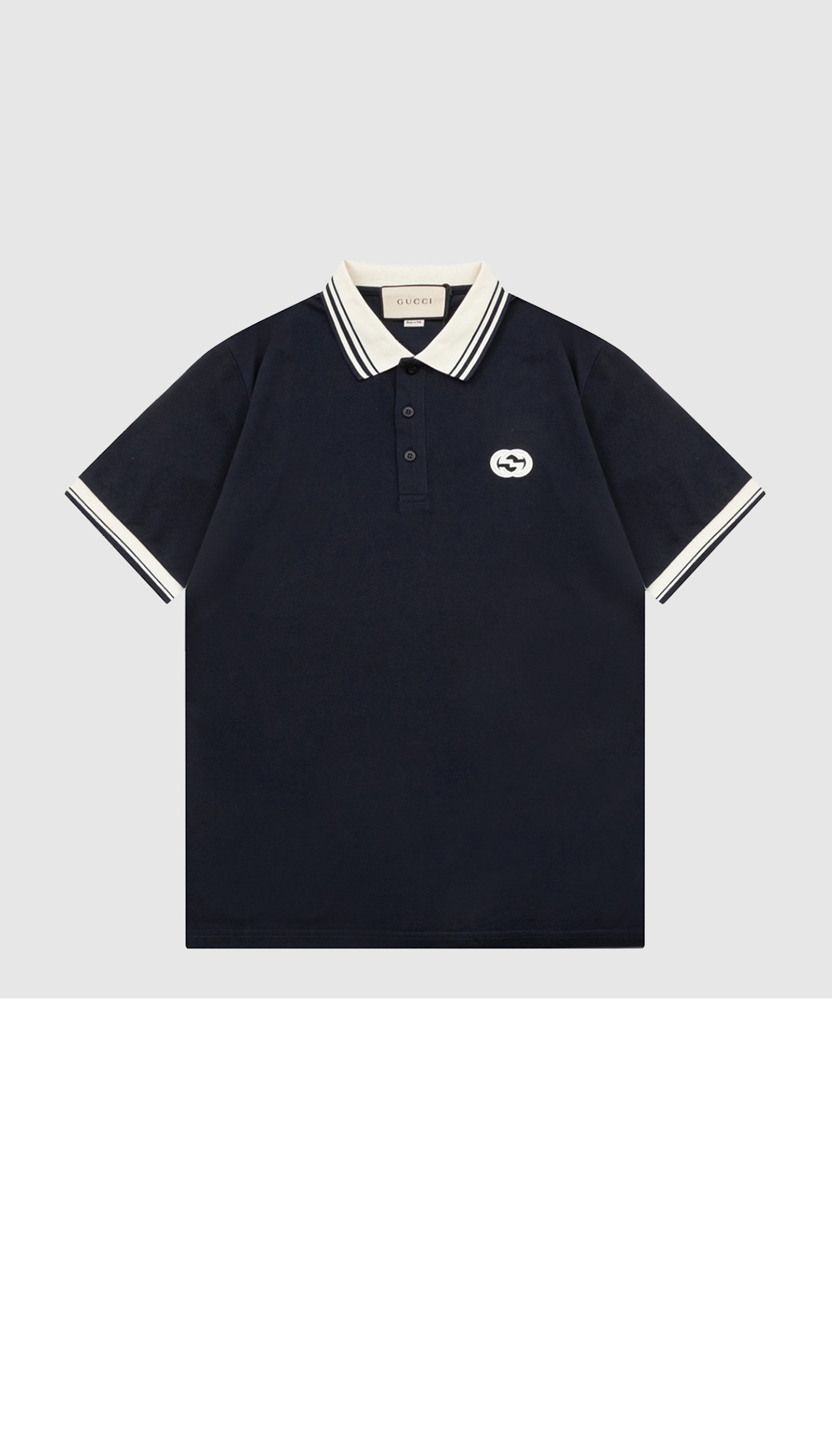 미러급레플리카사이트 | 명품레플리카 전문 쇼핑몰  | 퍼스트원 - 인터로킹 G 코튼 폴로 셔츠 > 구찌