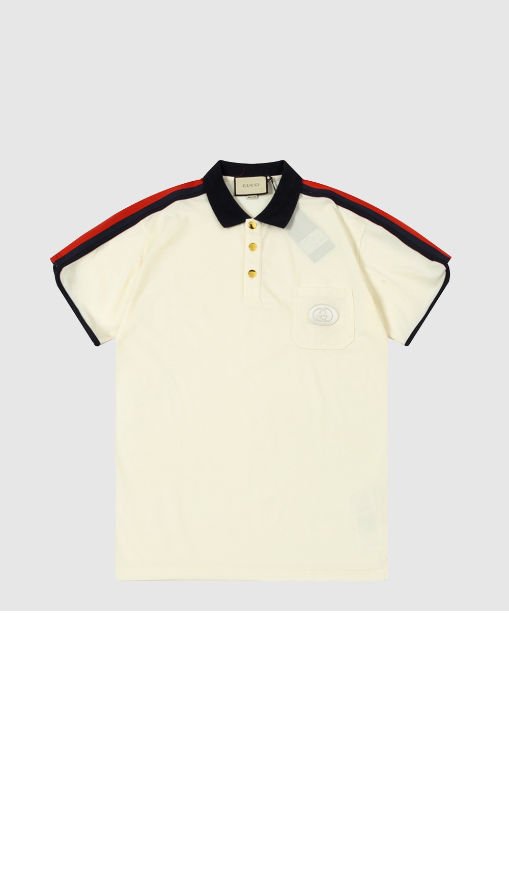 미러급레플리카사이트 | 명품레플리카 전문 쇼핑몰  | 퍼스트원 - 인터로킹 G 코튼 폴로 셔츠 > 구찌