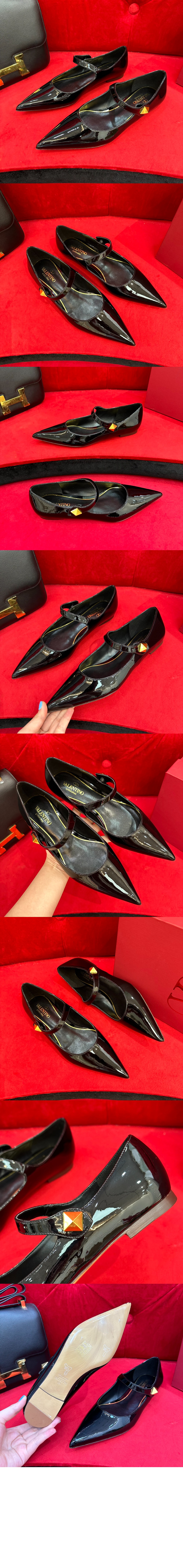 미러급레플리카사이트 | 명품레플리카 전문 쇼핑몰  | 퍼스트원 - 페이턴트 레더 발레 플랫 슈즈 > 발렌티노