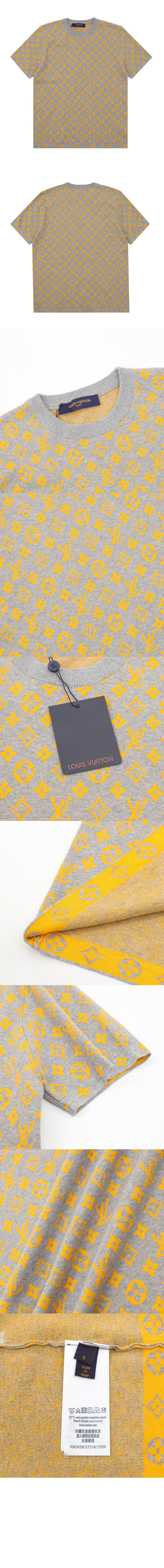 미러급레플리카사이트 | 명품레플리카 전문 쇼핑몰  | 퍼스트원 - 니트 반팔 티셔츠 > 루이비통