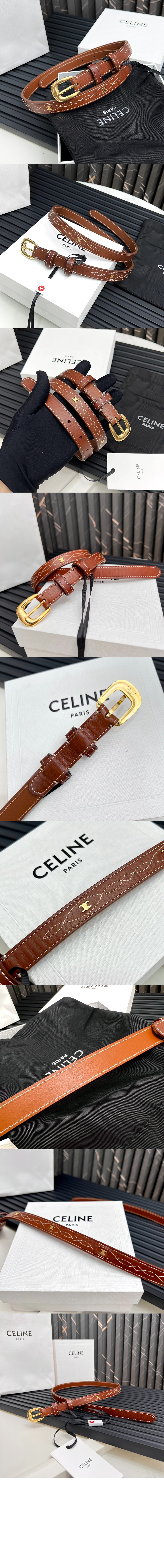 미러급레플리카사이트 | 명품레플리카 전문 쇼핑몰  | 퍼스트원 - 빈티지 카프스킨 자수 웨스턴 벨트 45BBO3 > 셀린느