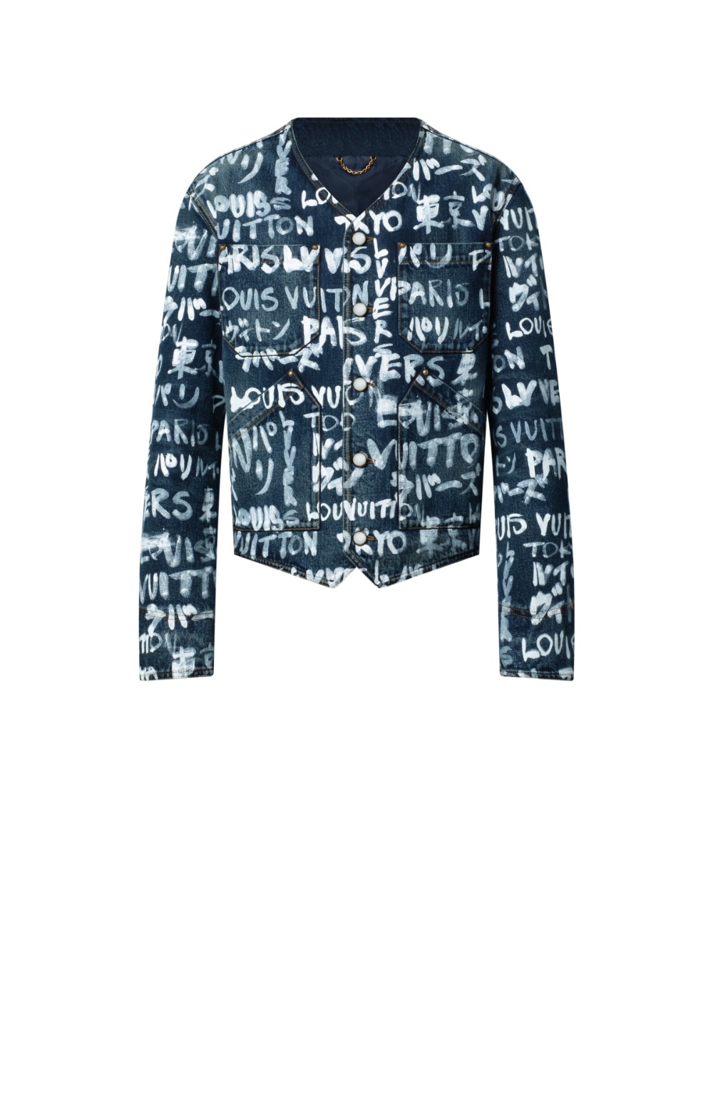 미러급레플리카사이트 | 명품레플리카 전문 쇼핑몰  | 퍼스트원 - 데님 칼라리스 재킷 > 루이비통