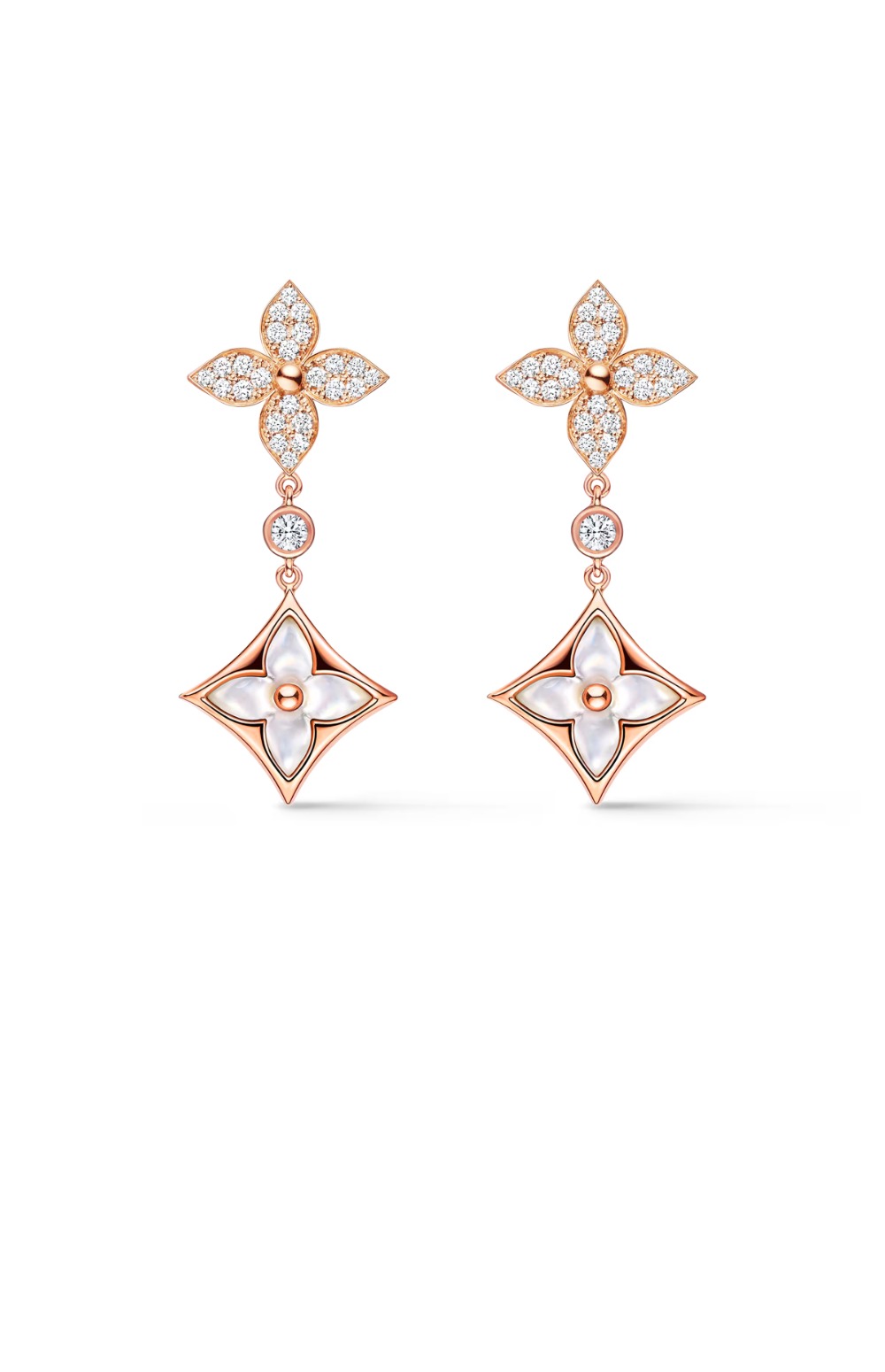 미러급레플리카사이트 | 명품레플리카 전문 쇼핑몰  | 퍼스트원 - 컬러 블라썸 더블 스타 롱 귀걸이 Q06489 > 루이비통